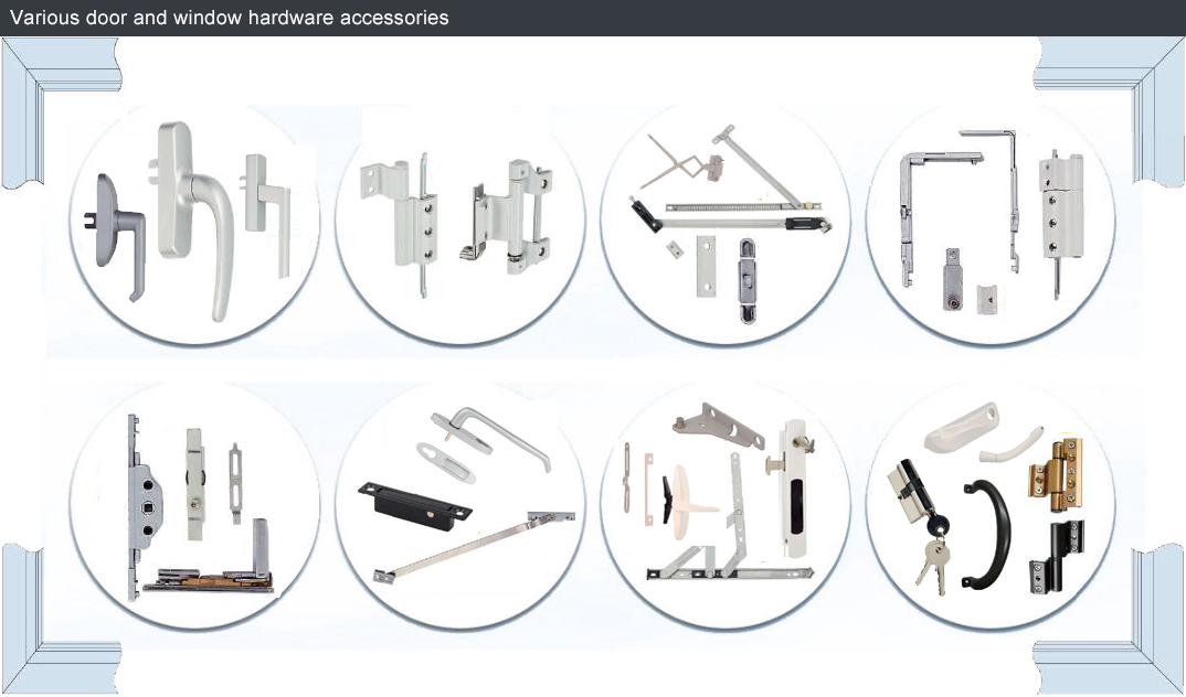 门窗五金配件如何正确的使用？